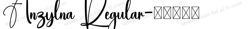 Anzylna Regular字体转换